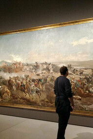 «La batalla de Tetuán» en el Museo Nacional de Cataluña