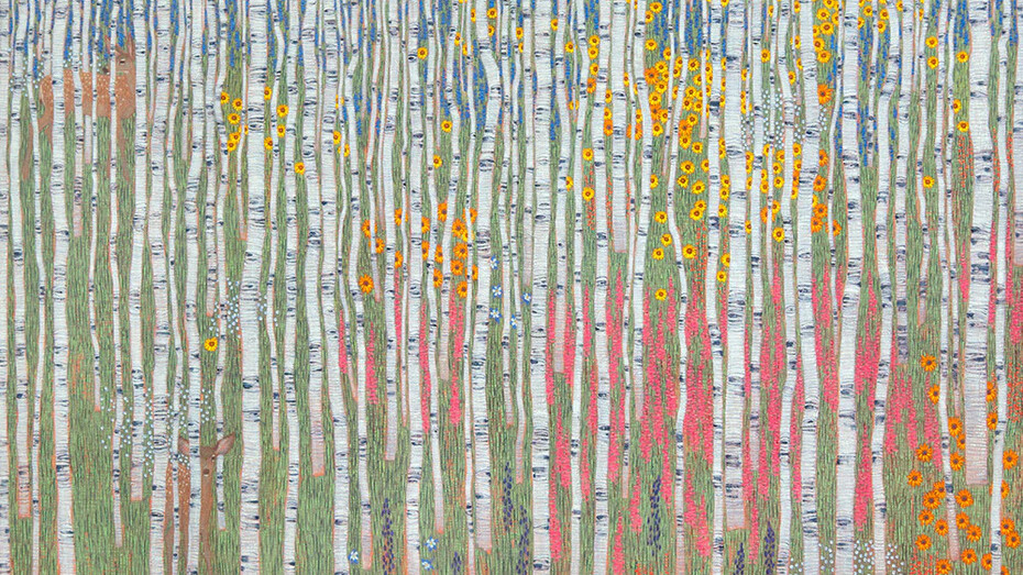 David Grossmann, Continuations, summer (detail). Courtesy of Altamira Fine Art