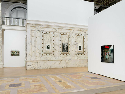 Gordon Parks, Voices in the mirror, exhibition view. Courtesy of Jack Shainman Gallery