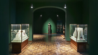 El nuevo Museo Bodoni, nuevo espacio del conjunto de la Nueva Pilotta, ubicado en Parma, Italia
