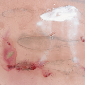 Miquel Barcelo, Rascasse / Secousse, 2014, Técnica mixta sobre lienzo, 139,5 x 179,5 x 4 cm (55,12 x 70,87 x 1,97 in), Courtesy Galerie Thaddaeus Ropac, Paris/Salzburg, Photo: Charles Duprat