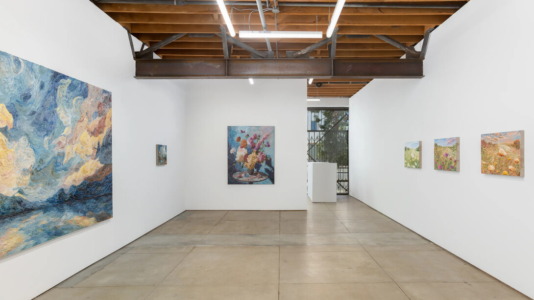 Cooper Cox, The view from upstairs, exhibition view. Courtesy of Ochi Projects