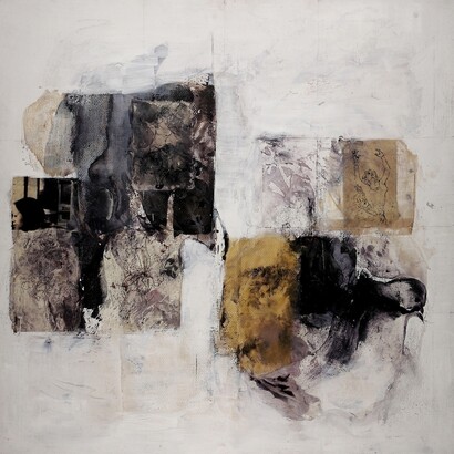 Zona d'ombra, Tecnica mista, cm 100x100