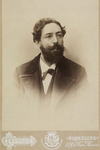 Dupont. James Ensor in 1887. Collection of Patrick Florizoone.