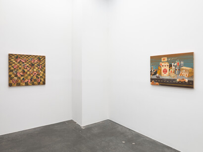 Anastasiya Tarasenko, Primordial soup, exhibition view. Courtesy of Anna Zorina Gallery 