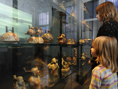 Central and South America, exhibition view. Courtesy of Wereldmuseum Leiden