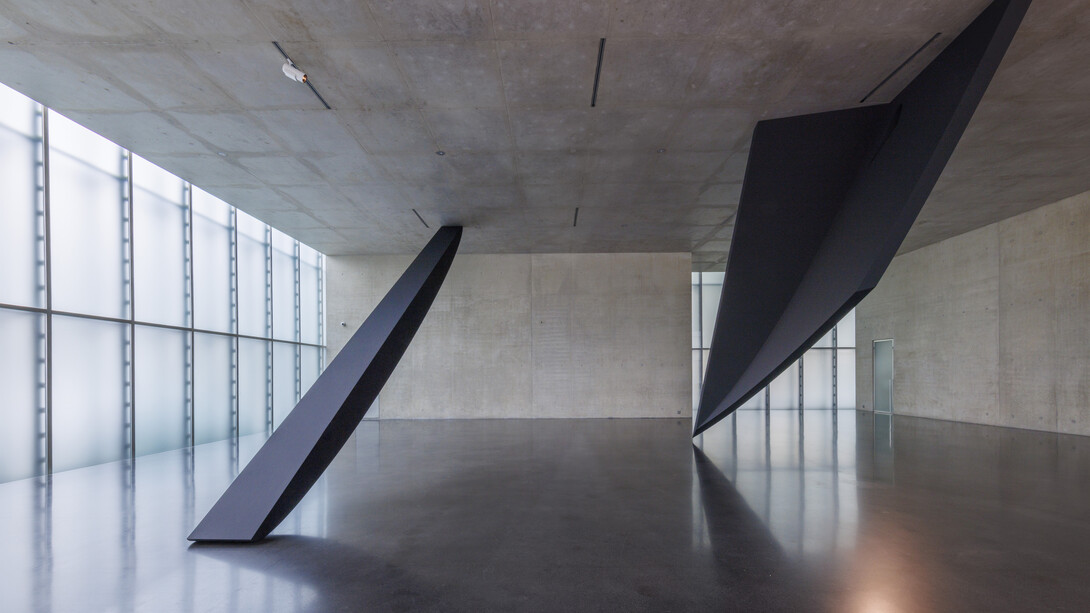 Torkwase Dyson, exhibition view. Courtesy of Kunsthaus Bregenz