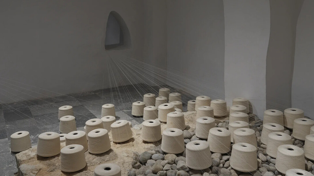 Nika Batista, I live in realities that are not completely true, exhibition view. Courtesy of Galerija Božidar Jakac