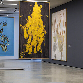 Baselitz jetzt, ausstellungsansicht. Mit freundlicher genehmigung des Museum der Moderne