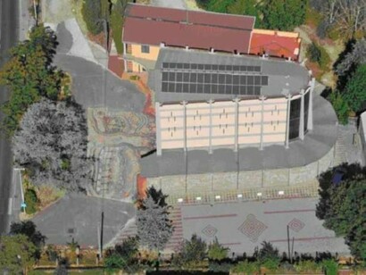 Rendering del centro polifunzionale