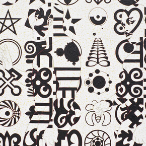 Owusu-Ankomah, Microcron begins no.16, 2013. Courtesy of October Gallery. Photo by Joachim Fliegner