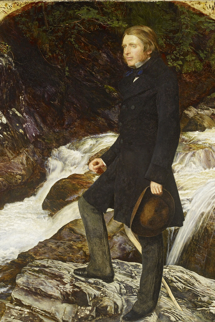 John Everett Millais, John Ruskin © Ashmolean Museum
