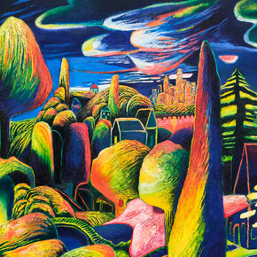 Raymie Iadevaia, Went looking for the sun, 2024. Courtesy of The Pit Gallery