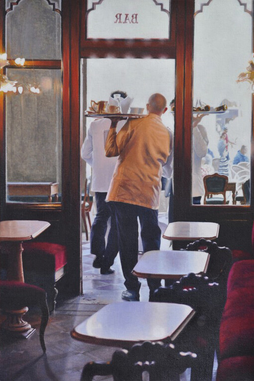 Mike Briscoe RCA, James Guy Eccleston & Colin See-Paynton. Courtesy of Ffin y Parc Gallery 