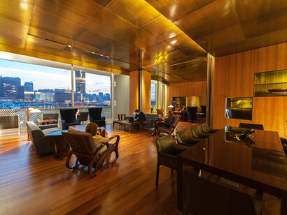 Beirut, yacht club, Library room (inside)