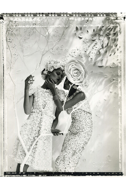 Cathleen Naundorf, Les Deux Camélias, Chanel - Haute Couture Summer 2009 - N°30 & 60, 2009, Gelatin silver print, 24 x 20 inches (60 x 50 cm)