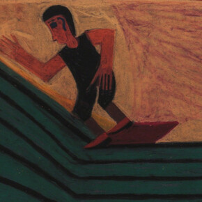 Eddie Arning. Courtesy of Ricco/Maresca Gallery