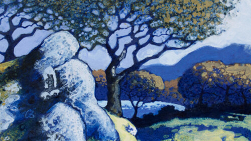 Chris Neale - Crafnant III - Acrylic 37x26