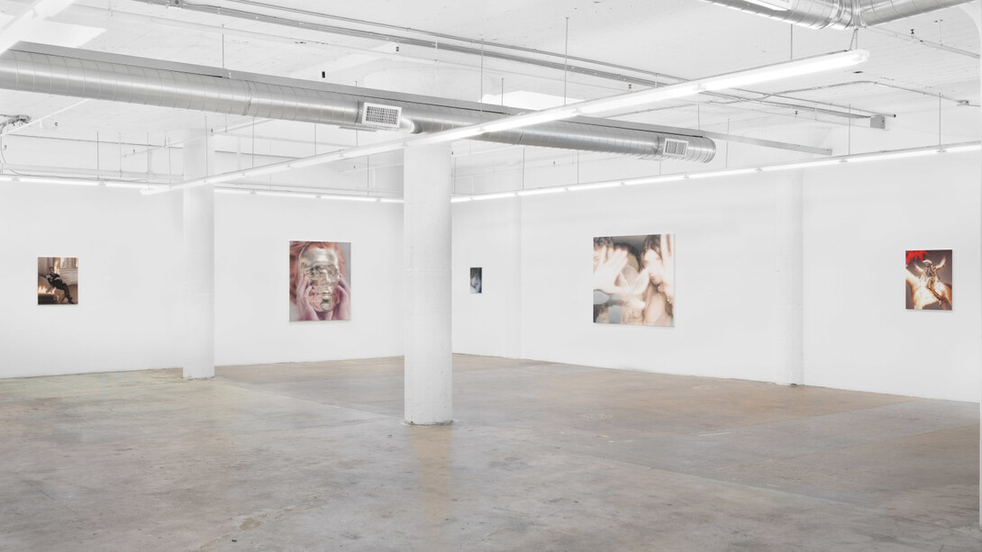 Tomas Harker, The lightness of being, exhibition view. Courtesy of Nicodim Gallery