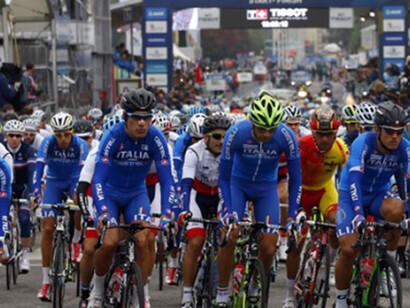 Panoramica prova in linea maschile