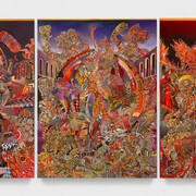 Zio Ziegler, The self reinforcing myth of "I" (detail), 2019. Courtesy of Almine Rech Gallery