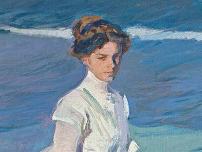 Uno de los cuadros de la exposición