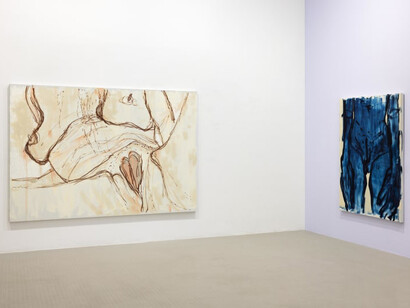 Gabrielle Goliath, Bearing, exhibition view. Courtesy of Galleria Raffaella Cortese