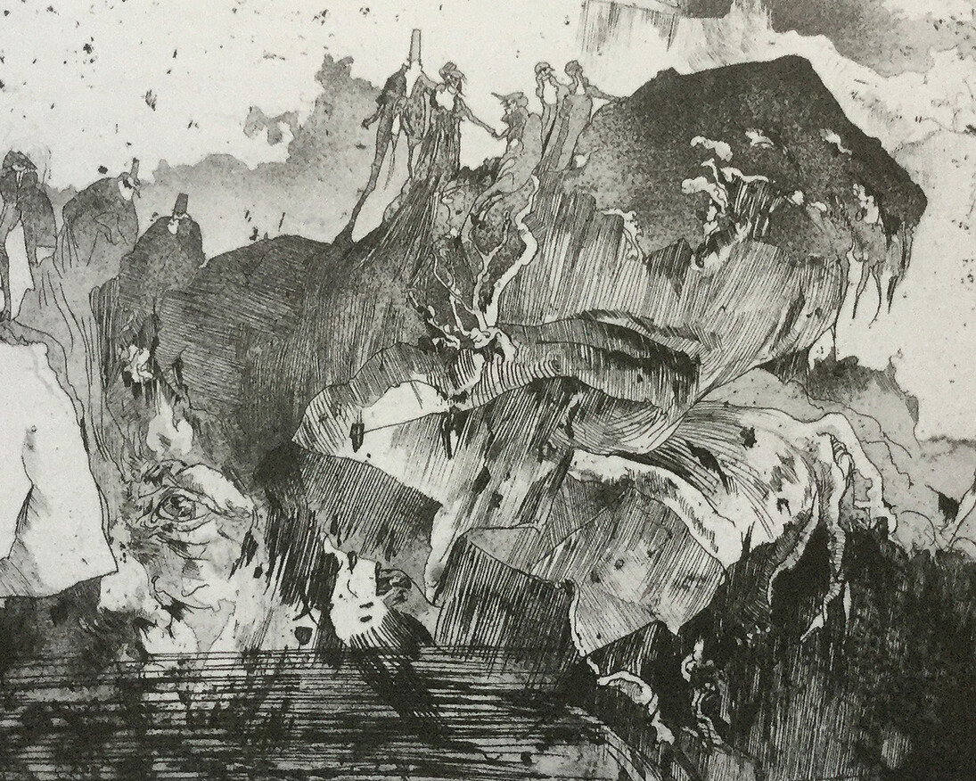 Horst Janssen. Courtesy of Hamburger Kunsthalle 