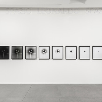 Elia Cantori, Untitled (Deep Vision), series of 10, direct impression on light-sensitive paper / serie di 10 fotogrammi, impressione diretta su carta fotosensibile, cm 51 x 61 each, 2019, ph. credit Cosimo Filippini, courtesy CAR DRDE and UNA