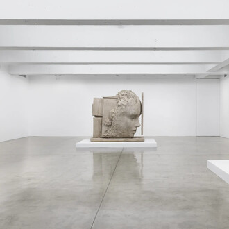 Mark Manders, exhibition view. Courtesy of Tanya Bonakdar Gallery