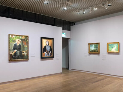 Harriet Backer, La música de los colores, vista de exhibición. Cortesía del Musée d'Orsay