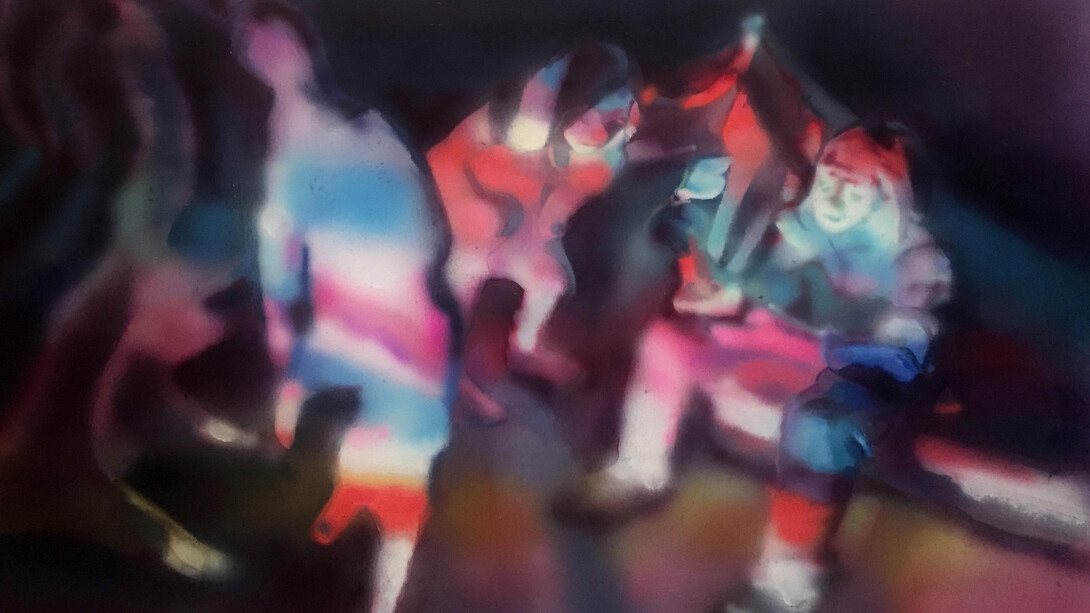 Edge In. Courtesy of Kate Oh Gallery 