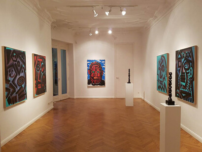 A.R. Penck. Courtesy of Galerie Michael Haas
