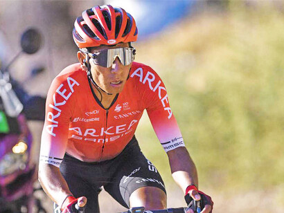 Niro Quintana, ciclista colombiano