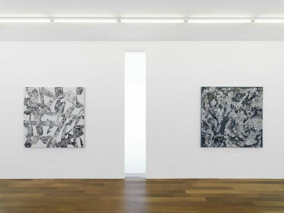 Yves Zurstrassen, Exhibition view. Courtesy of Galerie Xippas