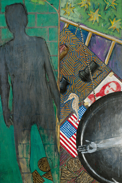 Jasper Johns, Summer (detail), 1985. Courtesy of Guggenheim Museum Bilbao