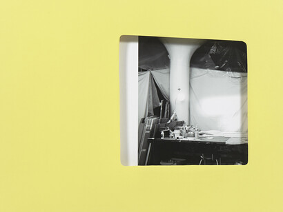 Dean Street II, 2016, Archival pigment print and stretched vinyl, 34 x 40 inches. ©Jude Broughan/Courtesy of Benrubi Gallery, NYC
