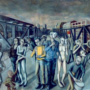 Point of No Return. Courtesy of Museo Amparo
