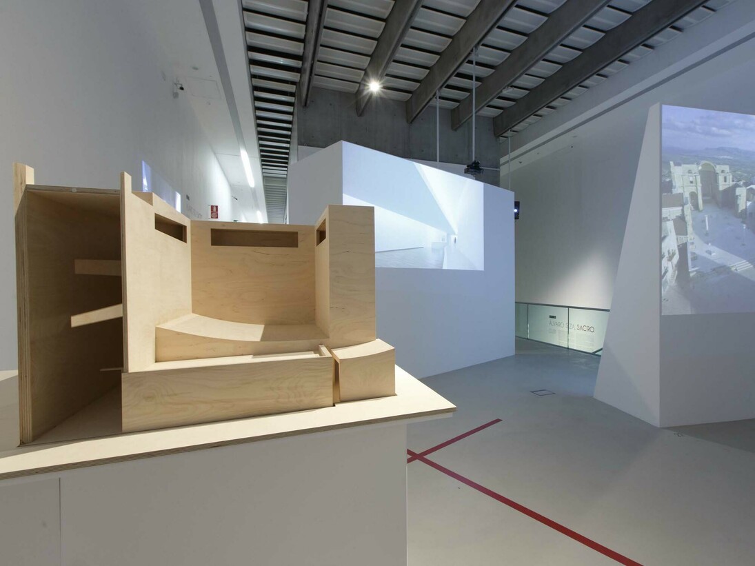 Álvaro Siza, Exhibition view. Courtesy of MAXXI