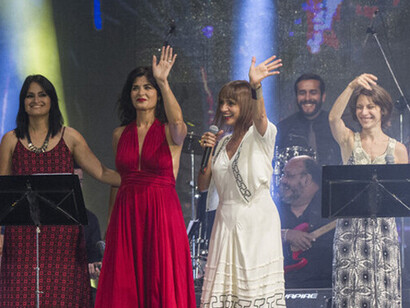 Juntas le dieron al chamamé un toque femenino en "Chamame Mujer", enero 2017, Corrientes, Argentina