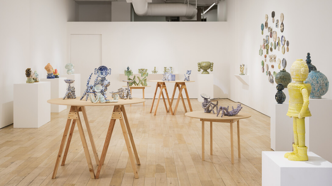 Eun-Ha Paek, Alters, exhibition view. Courtesy of HB381 Gallery