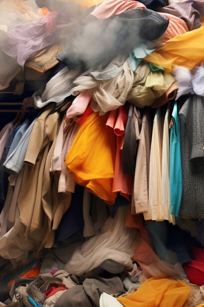 Partecipare a scambi di vestiti: organizzare o prendere parte a eventi di scambio (swap) tra amici o nella comunità aiuta a ridurre gli acquisti impulsivi e promuove la circolazione responsabile dell'abbigliamento