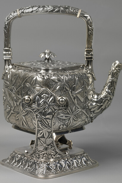 Tea Kettle And Stand (USA), 1888 manufactured by Dominick and Haff, New York