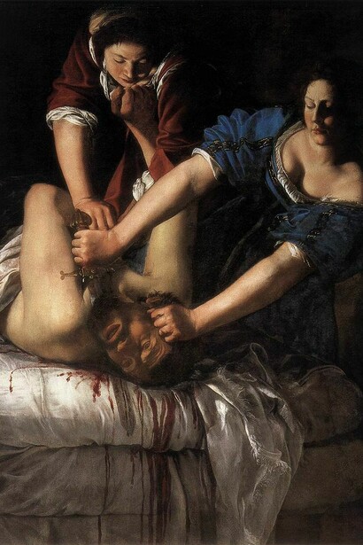 Judith Slaying Holofernes is a painting by the Italian early Baroque artist Artemisia Gentileschi
