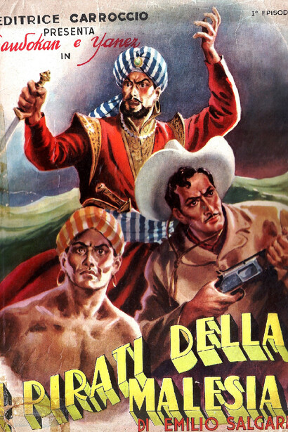 Copertina di "I pirati della Malesia"