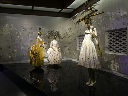 Gallery View, Chinese Galleries, Douglas Dillon Galleries, Export Silk