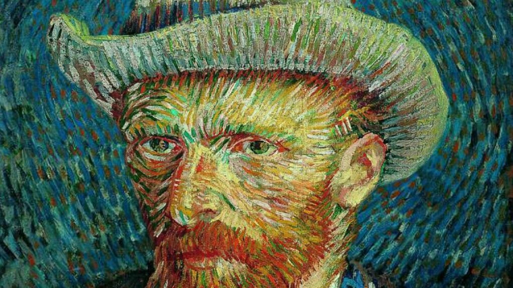 «Autorretrato con sombrero de fieltro gris» (1888), Vincent van Gogh