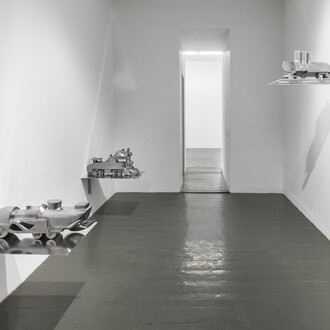 Manuel Graf, Academy, exhibition view. Courtesy of Van Horn Gallery. Photo by Johannes Bendzulla