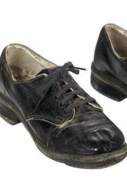 Tap shoes used by Sammy Davis Jr., 1938.
