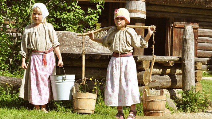 Köstriaseme farm. Courtesy of Estonian Open Air Museum